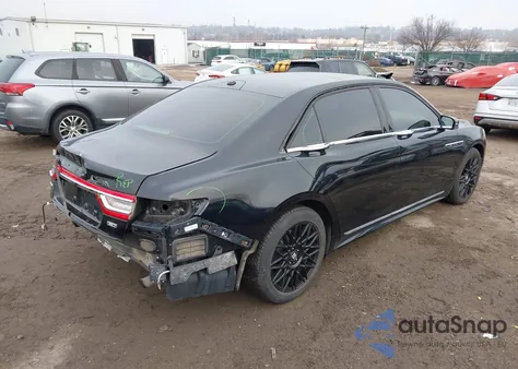 2017 Lincoln Continental Black Label z USA, uszkodzony, nr VIN 1LN6L9BC7H5600344